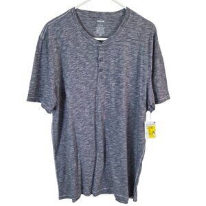 Abound Henley Mens Shirt Size XL‎ Gray NEW with Tags